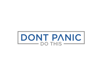 Dont Panic Do This! logo design by muda_belia