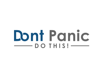 Dont Panic Do This! logo design by puthreeone