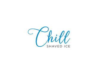 Chill Shaved Ice logo design by p0peye