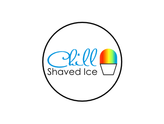 Chill Shaved Ice logo design by johana