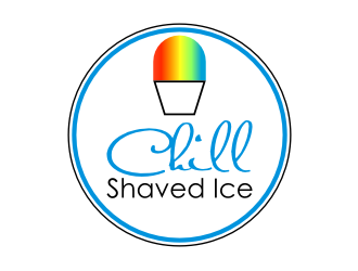 Chill Shaved Ice logo design by johana