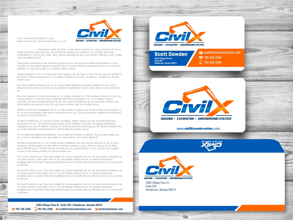 Civil X logo design by jaize