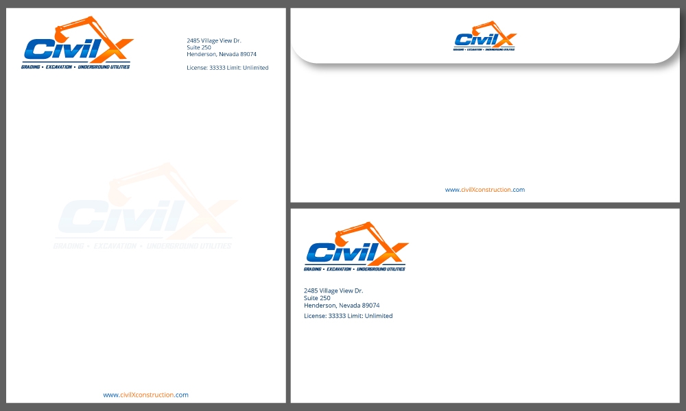 Civil X logo design by Gelotine