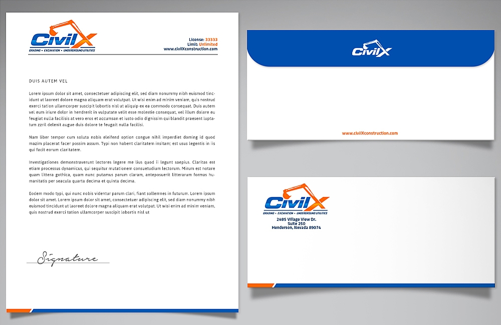 Civil X logo design by scriotx