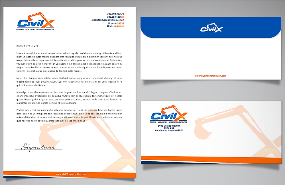 Civil X logo design by scriotx