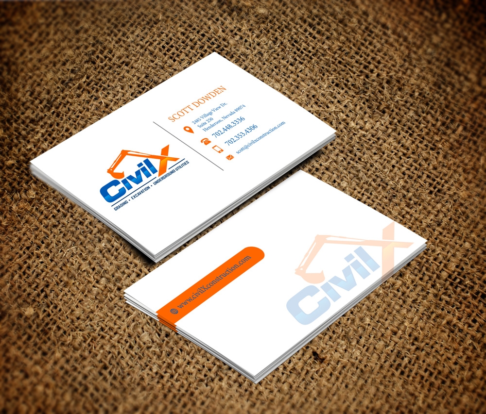 Civil X logo design by grea8design