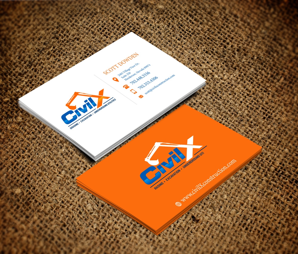 Civil X logo design by grea8design