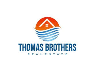 Thomas Brothers Real Estate  logo design by zonpipo1