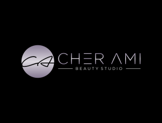 Cher Ami Beauty Studio logo design by scolessi