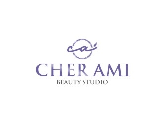 Cher Ami Beauty Studio logo design by Ulid