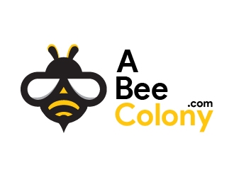 ABeeColony.com logo design by Niqnish