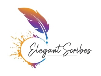 Elegant Scribes logo design by drifelm