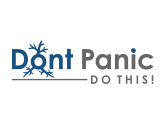 Dont Panic Do This! logo design by puthreeone