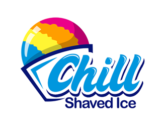 Chill Shaved Ice logo design by ingepro