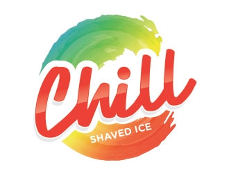 Chill Shaved Ice logo design by er9e