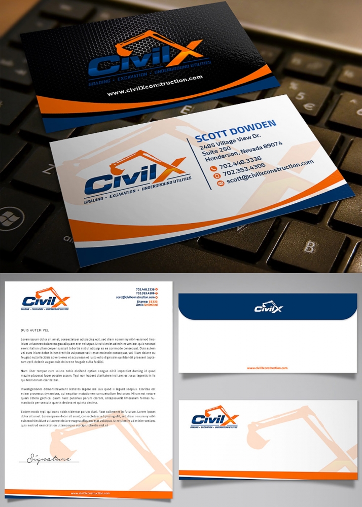 Civil X logo design by scriotx