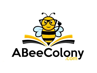 ABeeColony.com logo design by AamirKhan