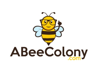 ABeeColony.com logo design by AamirKhan