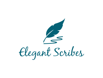 Elegant Scribes logo design by kaylee