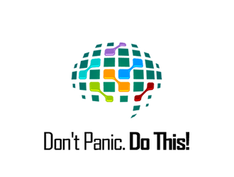 Dont Panic Do This! logo design by Coolwanz