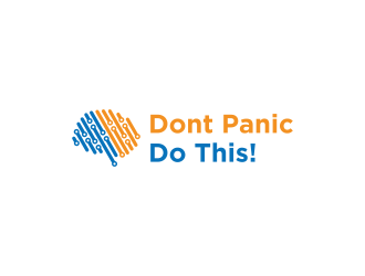 Dont Panic Do This! logo design by luckyprasetyo