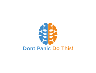 Dont Panic Do This! logo design by luckyprasetyo