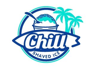 Chill Shaved Ice logo design by jaize