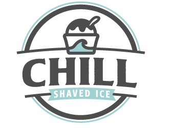 Chill Shaved Ice logo design by jaize