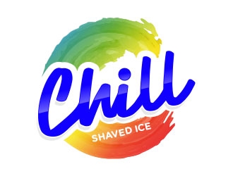 Chill Shaved Ice logo design by er9e