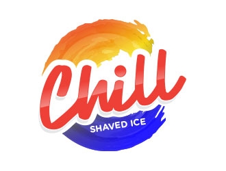 Chill Shaved Ice logo design by er9e