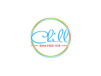 Chill Shaved Ice logo design by hopee