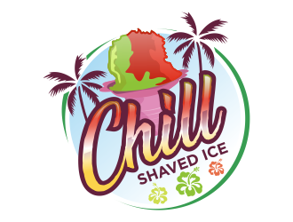 Chill Shaved Ice logo design by qqdesigns