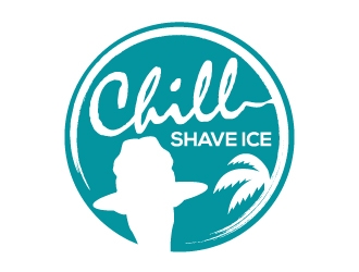 Chill Shaved Ice logo design by MUSANG