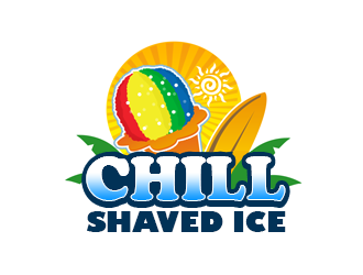 Chill Shaved Ice logo design by kunejo