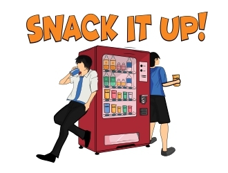 SNACK IT UP! logo design by rizuki