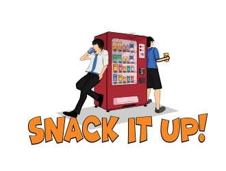 SNACK IT UP! logo design by rizuki