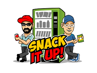 SNACK IT UP! logo design by haze