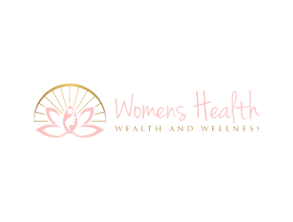 womens health, wealth and wellness logo design by Rizqy