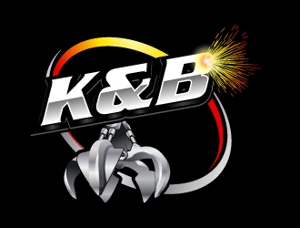 K&B logo design by uttam