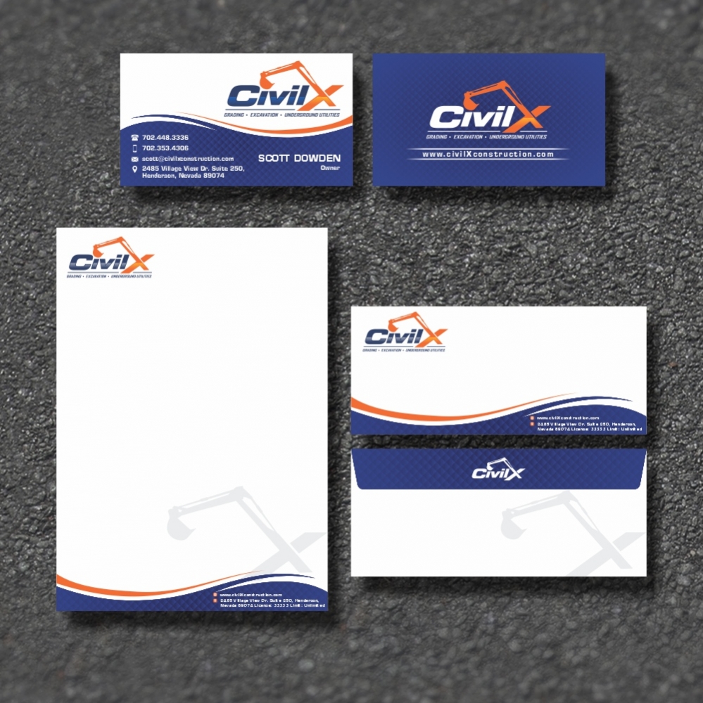 Civil X logo design by ManishKoli