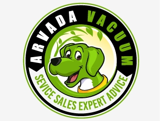 Arvada Vacuum logo design by Suvendu