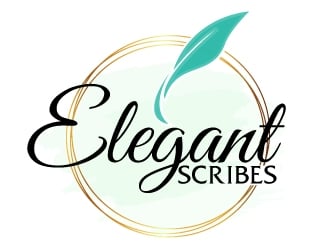 Elegant Scribes logo design by AamirKhan