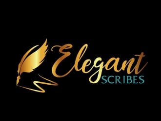 Elegant Scribes logo design by AamirKhan