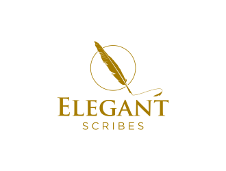 Elegant Scribes logo design by Kanya