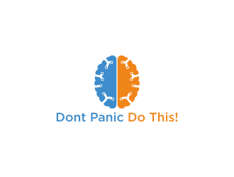 Dont Panic Do This! logo design by luckyprasetyo