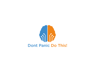 Dont Panic Do This! logo design by luckyprasetyo