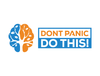 Dont Panic Do This! logo design by pencilhand