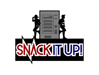 SNACK IT UP! logo design by monster96