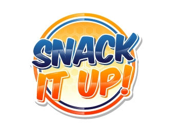 SNACK IT UP! logo design by Kirito