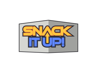 SNACK IT UP! logo design by monster96